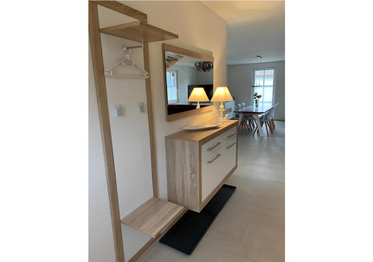 Modernes Reetdach-Ostseeferienhaus Bella Mare, Insel Usedom Mit Sauna, Kamin & Sonnenterrasse Zirchow Ngoại thất bức ảnh