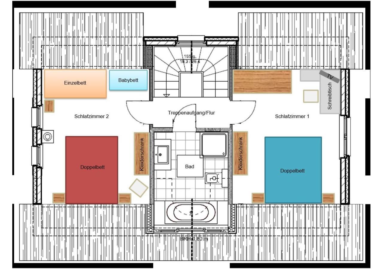 Modernes Reetdach-Ostseeferienhaus Bella Mare, Insel Usedom Mit Sauna, Kamin & Sonnenterrasse Zirchow Ngoại thất bức ảnh